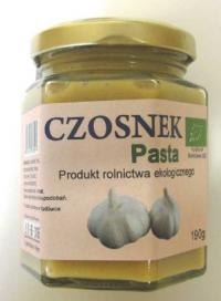 Czosnek – pasta bio