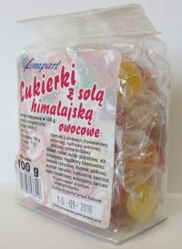 Cukierki z solą himalajską owocowe