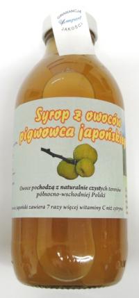 Syrop z owoców pigwowca japońskiego