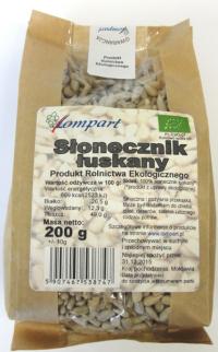 Słonecznik łuskany bio