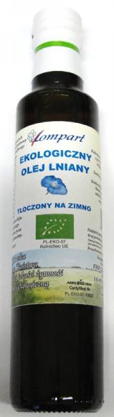 Olej lniany bio