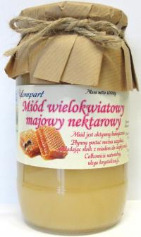 Miód wielokwiatowy majowy nektarowy